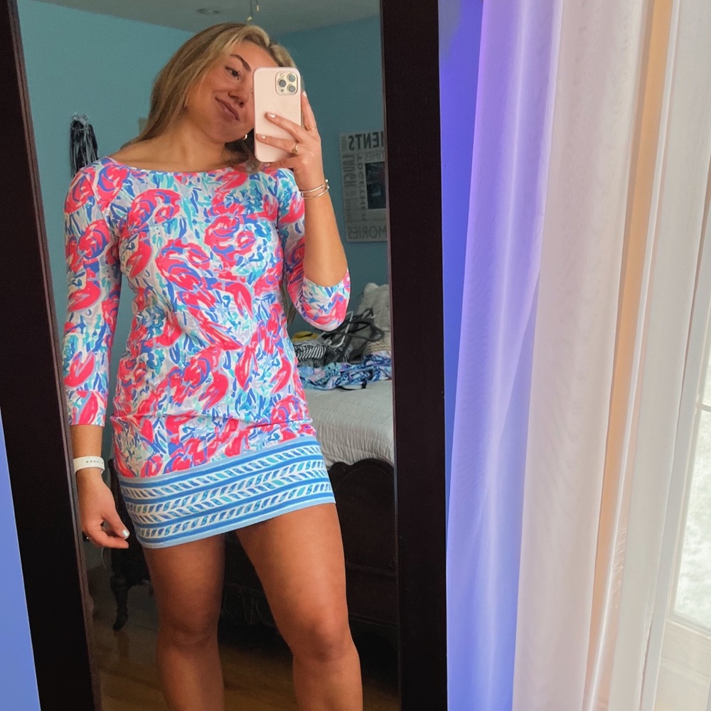 Long Sleeved Lily Pulitzer Dress!